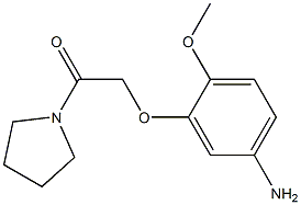 4-methoxy-3-(2-oxo-2-pyrrolidin-1-ylethoxy)aniline