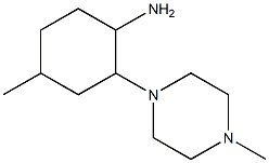 4-methyl-2-(4-methylpiperazin-1-yl)cyclohexanamine