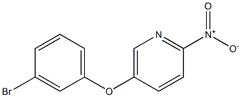 5-(3-bromophenoxy)-2-nitropyridine