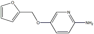 5-(furan-2-ylmethoxy)pyridin-2-amine Structural