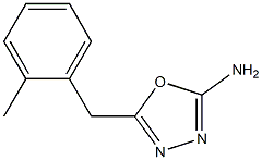 5-[(2-methylphenyl)methyl]-1,3,4-oxadiazol-2-amine