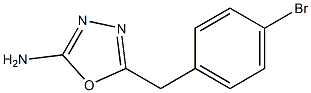 5-[(4-bromophenyl)methyl]-1,3,4-oxadiazol-2-amine