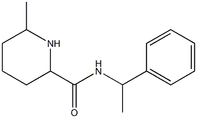 6-methyl-N-(1-phenylethyl)piperidine-2-carboxamide