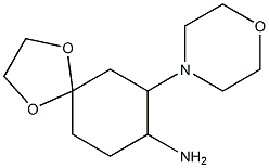 7-morpholin-4-yl-1,4-dioxaspiro[4.5]dec-8-ylamine