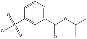 isopropyl 3-(chlorosulfonyl)benzoate