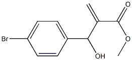 methyl 2-[(4-bromophenyl)(hydroxy)methyl]prop-2-enoate