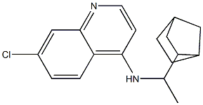 N-(1-{bicyclo[2.2.1]heptan-2-yl}ethyl)-7-chloroquinolin-4-amine