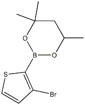 2-(3-Bromo-2-thienyl)-4,4,6-trimethyl-1,3,2-dioxaborinane