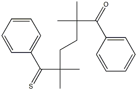 2,2,5,5-Tetramethyl-1-oxo-1,6-diphenylhexane-6-thione