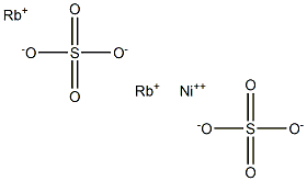 Rubidium nickel sulfate