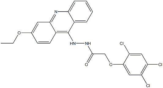 N'-(3-Ethoxyacridin-9-yl)-2-(2,4,5-trichlorophenoxy)acetohydrazide