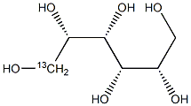 L-Mannitol-1-13C Structural