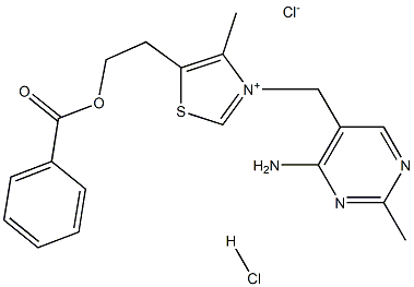 Thiamine Benzoate Hydrochloride Structural