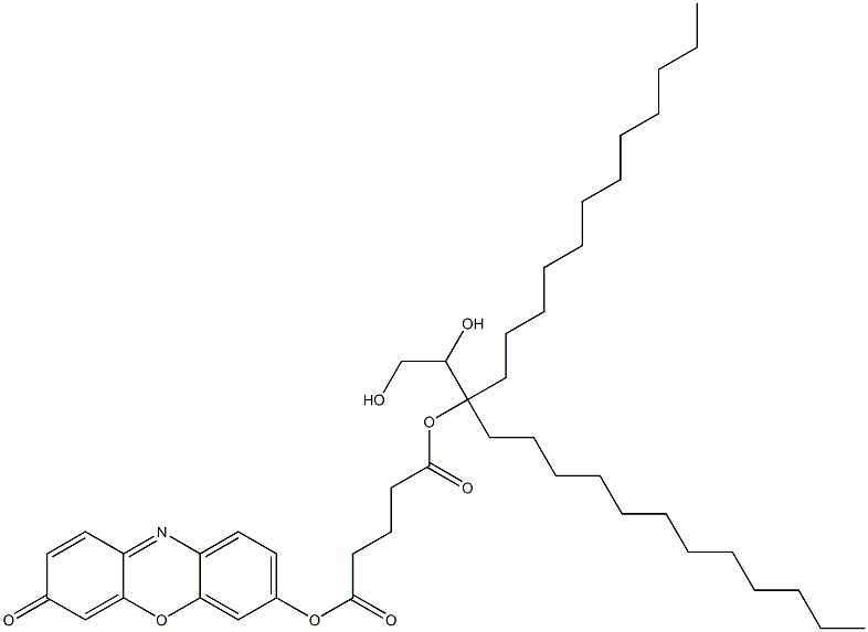 O-Resorufinyl (Di-lauryl)glyceryl Glutarate Structural