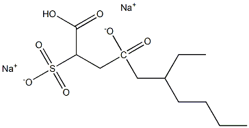 Sodium 4-(2-Ethylhexyl) 2-Sulfobutanedioate Structural