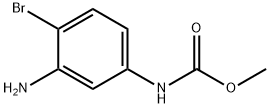 methyl (3-amino-4-bromophenyl)carbamate Structural