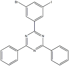 2-(3-bromo-5-iodophenyl)-4,6-diphenyl-1,3,5-triazine