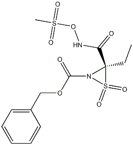 N-Sulfonyl Benzyloxycarbonyl Threonine Amide O-Mesylate