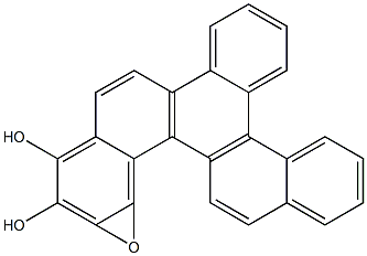 ANTI-DIBENZO(C,P)CHRYSENE-11,12-DIOL-13,14-EPOXIDE Structural