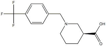 (3S)-1-[4-(trifluoromethyl)benzyl]piperidine-3-carboxylic acid