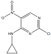 2-chloro-N-cyclopropyl-5-nitropyrimidin-4-amine