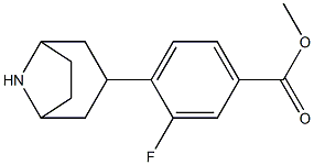 methyl 4-(8-azabicyclo[3.2.1]oct-3-yl)-3-fluorobenzoate