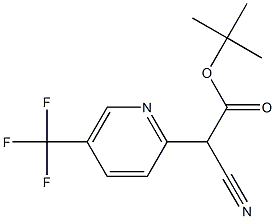 TERT-BUTYL CYANO[5-(TRIFLUOROMETHYL)PYRIDIN-2-YL]ACETATE