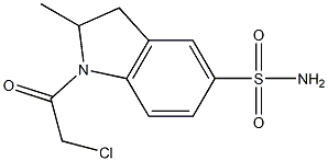 1-(CHLOROACETYL)-2-METHYLINDOLINE-5-SULFONAMIDE