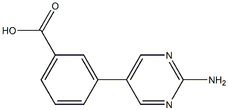 3-(2-AMINOPYRIMIDIN-5-YL)BENZOIC ACID, 95+% Structural