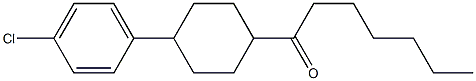 1-(4-(4-CHLOROPHENYL)CYCLOHEXYL)HEPTAN-1-ONE