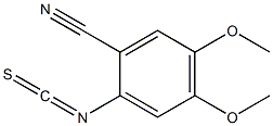 2-CYANO-4,5-DIMETHOXYPHENYL ISOTHIOCYANATE Structural