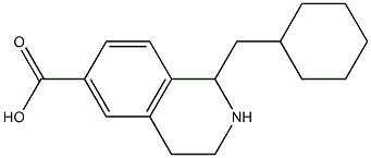 2-CYCLOHEXYLMETHYL-1,2,3,4-TETRAHYDRO-ISOQUINOLINE-6-CARBOXYLIC ACID