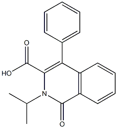 2-ISOPROPYL-1-OXO-4-PHENYL-1,2-DIHYDROISOQUINOLINE-3-CARBOXYLIC ACID