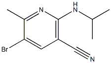 5-BROMO-2-ISOPROPYLAMINO-6-METHYL-NICOTINONITRILE