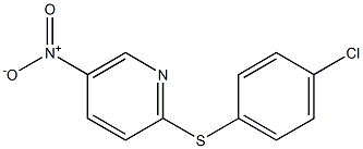 2-[(4-chlorophenyl)thio]-5-nitropyridine