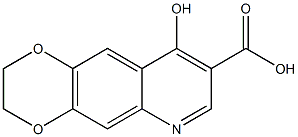 9-hydroxy-2,3-dihydro[1,4]dioxino[2,3-g]quinoline-8-carboxylic acid