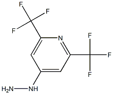 4-hydrazino-2,6-bis(trifluoromethyl)pyridine