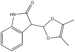 3-(4',5'-dimethyl-1',3'-dioxolynyl)-1,3-dihydro-2H-indol-2-one