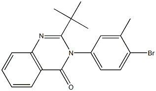 3-(4-bromo-3-methylphenyl)-2-(tert-butyl)-4(3H)-quinazolinone