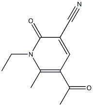 5-acetyl-1-ethyl-6-methyl-2-oxo-1,2-dihydro-3-pyridinecarbonitrile