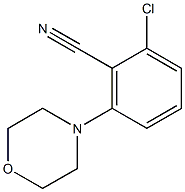 2-chloro-6-morpholinobenzonitrile