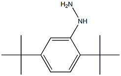 1-(2,5-di-tert-butylphenyl)hydrazine Structural