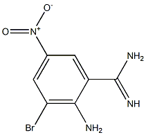 2-amino-3-bromo-5-nitrobenzimidamide