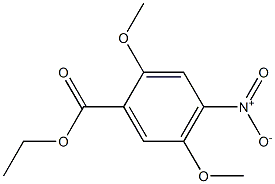 ethyl 2,5-dimethoxy-4-nitrobenzoate Structural