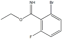 ethyl 2-bromo-6-fluorobenzimidate Structural