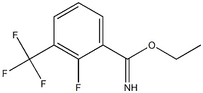 ethyl 2-fluoro-3-(trifluoromethyl)benzoimidate