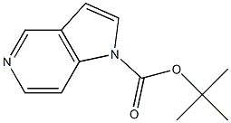 tert-butyl 1H-pyrrolo[3,2-c]pyridine-1-carboxylate Structural