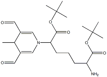 (2S)-Boc-2-amino-6-(3,5-diformyl-4-methyl-4H-pyridin-1-yl)-hexanoic acid t-butyl ester