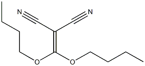 (dibutoxymethylene)malononitrile Structural