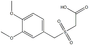 [(3,4-dimethoxybenzyl)sulfonyl]acetic acid